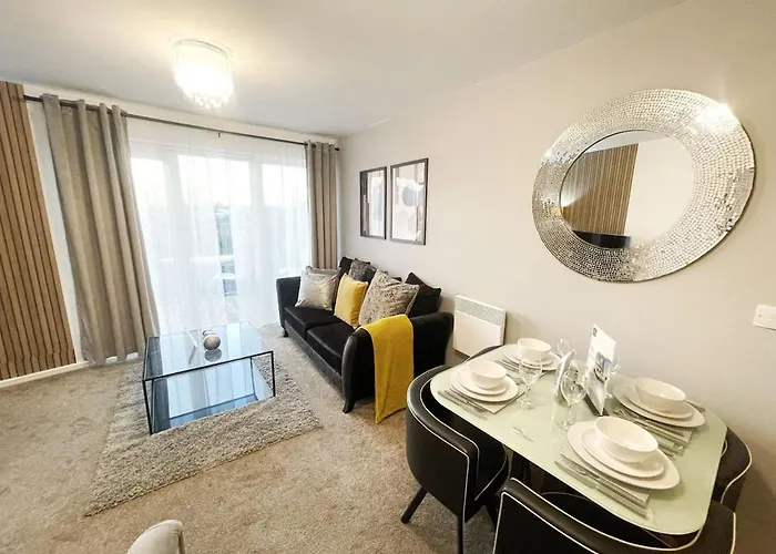 Cityfront Cosy Apt Near City Centre & Etihad Stadium, Free Parking